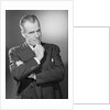 Man in Thoughtful Pose by Anonymous