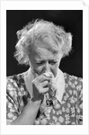 Old Woman Crying by Anonymous