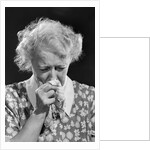 Old Woman Crying by Anonymous
