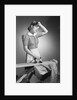 Woman Hard at Work Ironing by Anonymous