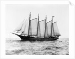 Short-Masted Schooner by Anonymous