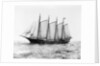 Short-Masted Schooner by Anonymous