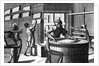 18th-Century Engraving of The Papermaker by Anonymous