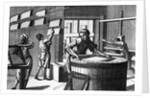 18th-Century Engraving of The Papermaker by Anonymous