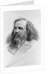 Dmitry Ivanovich Mendeleyev by Anonymous