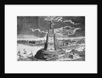 The Lighthouse of Alexandria on Pharos Island by Anonymous