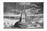 The Lighthouse of Alexandria on Pharos Island by Anonymous