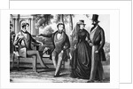 Typical Men/Women Fashions Of 1847 by Corbis