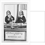 The Manner of Dissecting the Pestilentiall Body Illustration by Anonymous