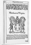 Seal Of Merchant'S Company Of Virginia by Anonymous