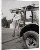 Effigy To Paul Robeson Hanging On Truck by Anonymous