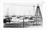 Oil Rigs In Gulf Of Mexico by Anonymous