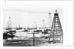 Oil Rigs In Gulf Of Mexico by Anonymous