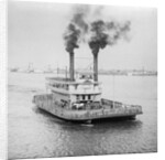 Ferry Boat On The Mississippi River by Anonymous