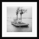 Ferry Boat On The Mississippi River by Anonymous