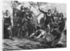 Columbus Landing In America by Anonymous