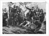 Columbus Landing In America by Anonymous