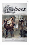 Political Cartoon "Falstaff in a Fix" on the Cover of Judge Magazine by Anonymous