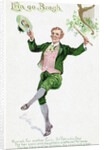 Engraving of St. Patrick's Day Leprechaun by Anonymous