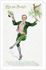 Engraving of St. Patrick's Day Leprechaun by Anonymous