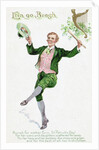 Engraving of St. Patrick's Day Leprechaun by Anonymous
