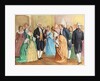 George and Martha Washington at Presidential Reception by Anonymous