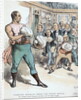 Political Cartoon of President McKinley Boxing by Anonymous