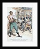 Political Cartoon of President McKinley Boxing by Anonymous
