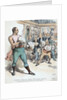 Political Cartoon of President McKinley Boxing by Anonymous