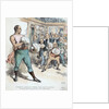 Political Cartoon of President McKinley Boxing by Anonymous