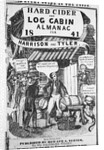 Almanac Cover Depicting Harrison and Tyler by Anonymous