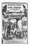 Almanac Cover Depicting Harrison and Tyler by Anonymous