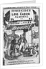 Almanac Cover Depicting Harrison and Tyler by Anonymous