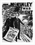 McKinley Campaign Poster by Anonymous