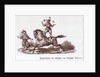 Juggler On Horseback In French Circus by Anonymous