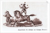 Juggler On Horseback In French Circus by Anonymous