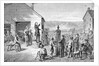 Engraving of the First Methodist Sermon in Baltimore by Anonymous