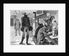 Hungry Black Man At Open Food Stand by Anonymous