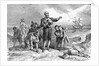 Illustration of the Landing of The Pilgrims by Anonymous