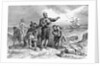 Illustration of the Landing of The Pilgrims by Anonymous