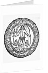 Seal Of The Massachusetts Bay Society by Anonymous