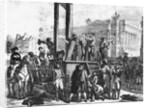Illustration of the Execution of Robespierre and His Co-conspirators by Anonymous