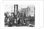Illustration of the Execution of Robespierre and His Co-conspirators by Anonymous