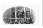 Inauguration Of Washington In City Hall by Anonymous