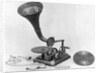 Photograph Of Early Grammaphone by Anonymous