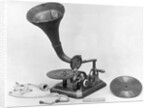 Photograph Of Early Grammaphone by Anonymous