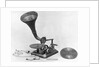 Photograph Of Early Grammaphone by Anonymous
