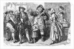 The Town Crier In Boston, Last Century by Anonymous
