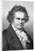 Ludwig Von Beethoven Steel Engraving by Anonymous