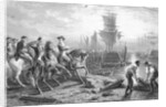 General Howe Evacuating Boston by Anonymous